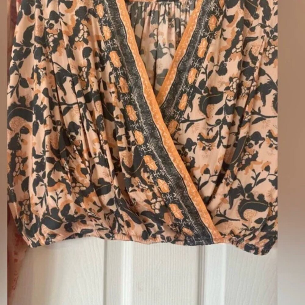 Free People Cruisin’ Together Printed Top, Size X-Small. - Picture 6 of 11